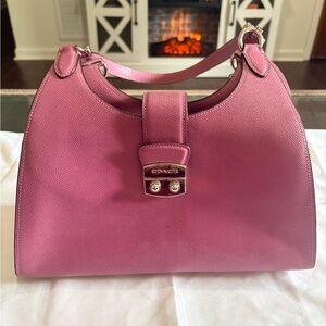 Rare Coach Pink Leather Women's Bag